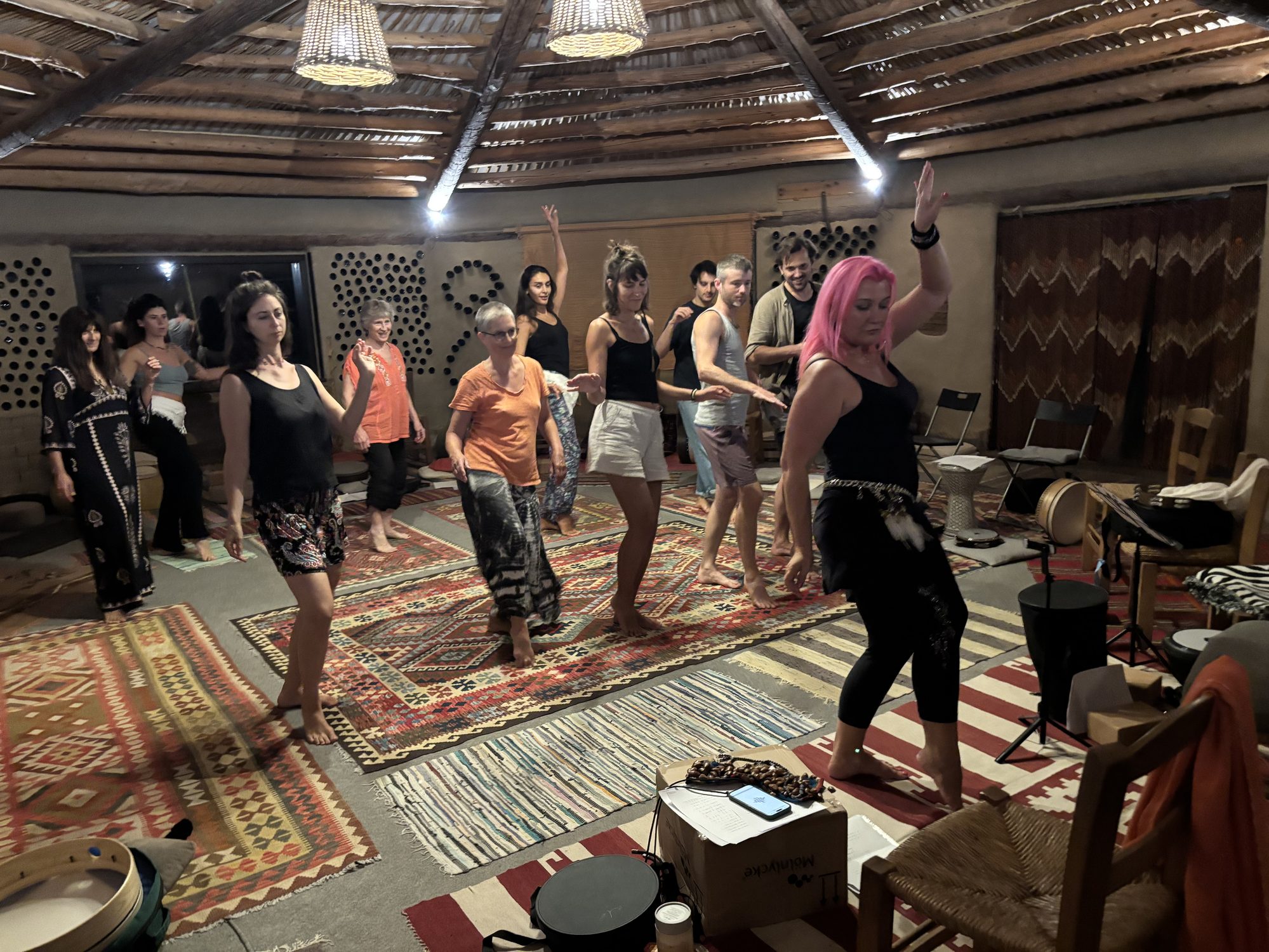 Evening dance session