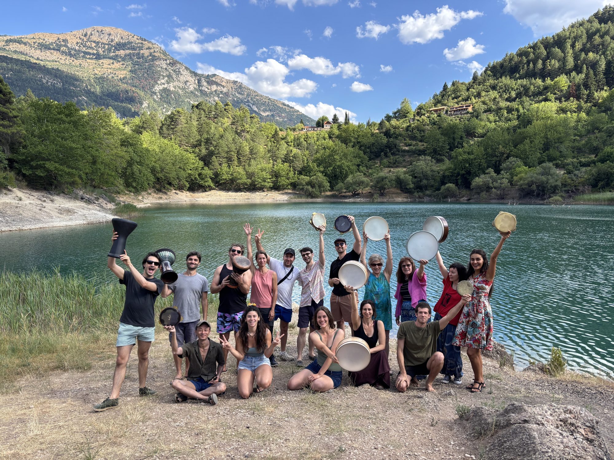 Students at the Summer Percussion Seminar