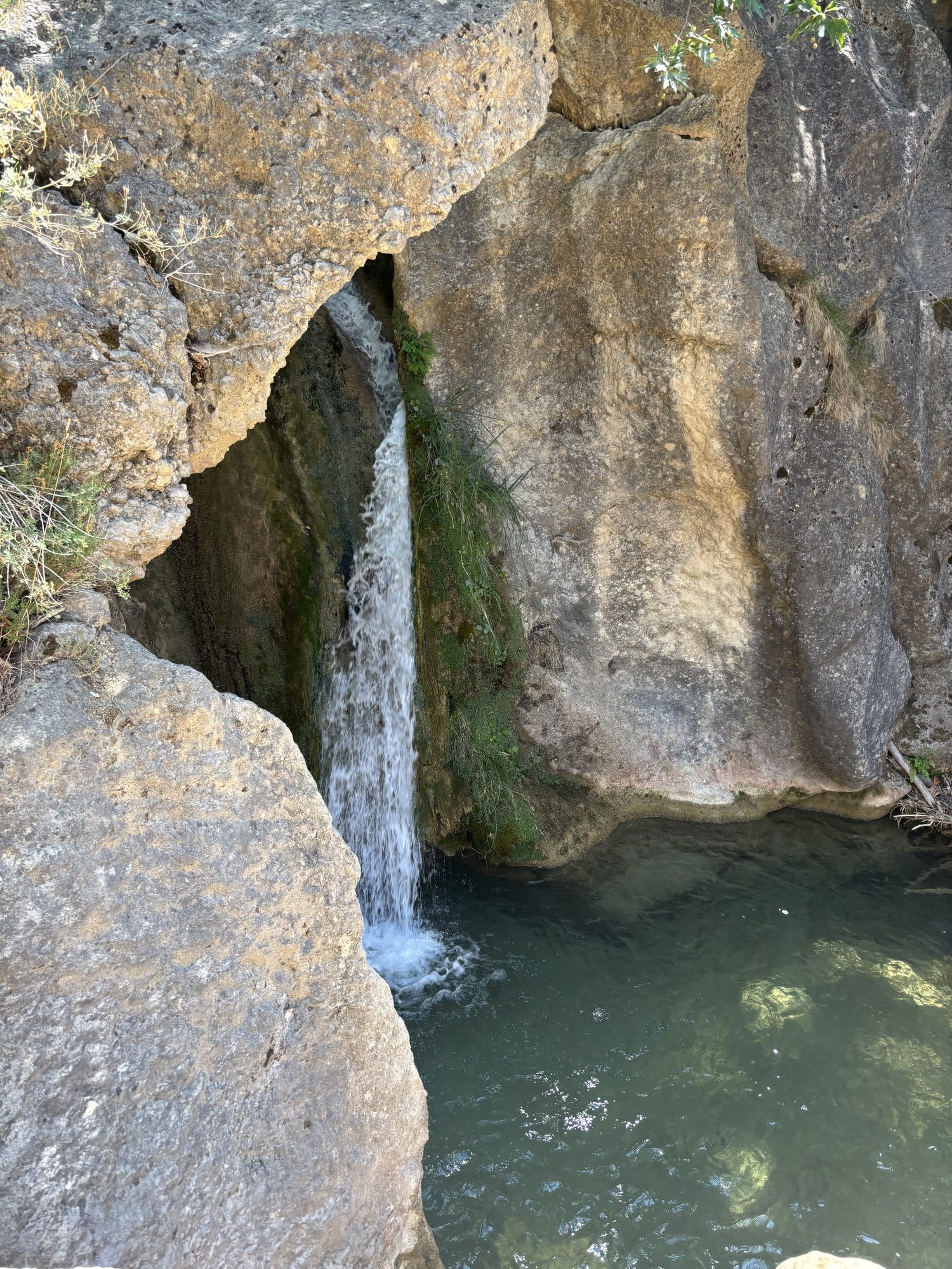 Natural waterfall at Re-Green